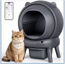 Automatic Self-Cleaning Cat Litter Box, Large Capacity for Multiple Cats