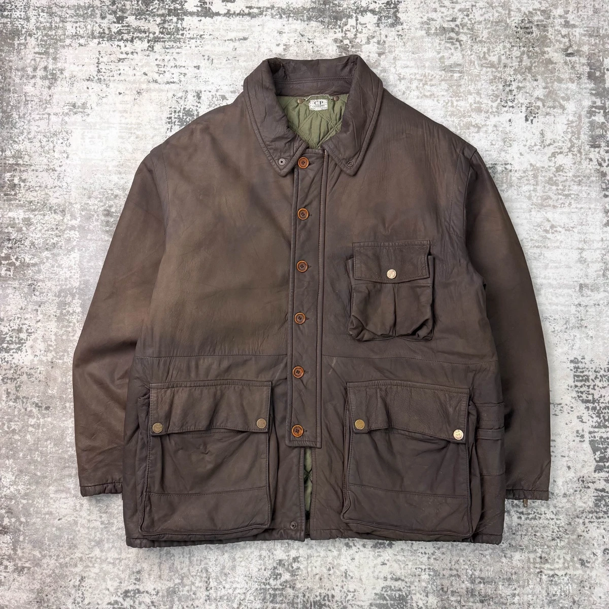 C.P. Company Coats, Jackets & Vests Leather Outer Shell for Men