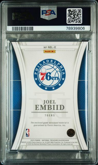 2023 Panini Joel Embiid Logoman #NBLJE view 2