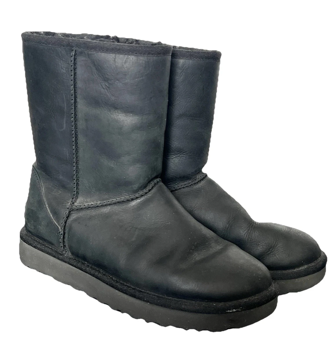 Ugg Classic Short Black for sale - eBay