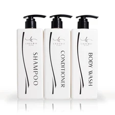 Refillable Shampoo Conditioner Body Wash Dispensers