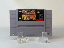 WWF Super WrestleMania SNES Super Nintendo Tested Cart Only Free Ship