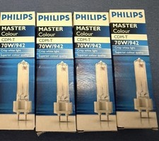 4x Philips MASTERColour CDM-T 70W/942 G12 - Halogenlampe / Entladungslampe - NEU