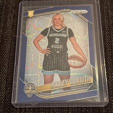 2025 Panini Prizm WNBA- Blue Velocity  #139 Hailey Van Lith RC- Chicago Sky 