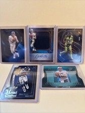 2025 Panini Silhouette Card Lot- Dan Marino J. Elway T. Davis R.Sherman D.Krieg
