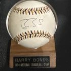 Barry Bonds Signed 1994 Official MLB All-Star Game Baseball – Autographed No Coa