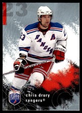 2007-08 Upper Deck Be a Player Chris Drury New York Rangers #128