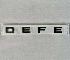 Land Rover Defender Front Bonnet badge Gloss Black