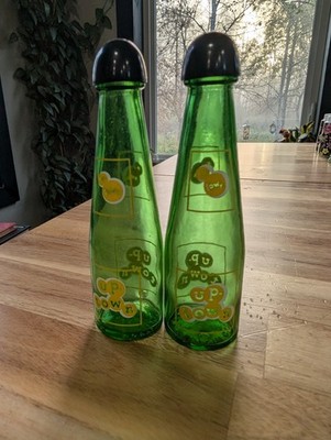 Vintage Faygo Up-Town Soda Bottle Salt & Pepper Shakers UpTown