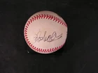 Bob Hope Signed Baseball ONL Guaranteed N/M Cleveland Indians Entertainer