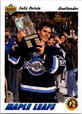 Felix Potvin - 1991-92 Upper Deck - # 460 - Maple Leafs