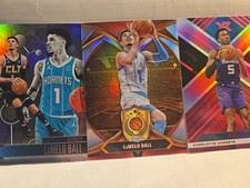 Charlotte Hornets 17-Card Team Lot - LAMELO BALL Refractor - Brandon Miller RC