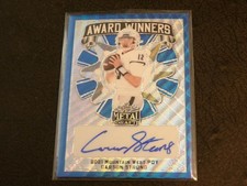 2022 Leaf Metal Draft Award Winners CARSON STRONG SP RC Rookie AUTO! #d/25