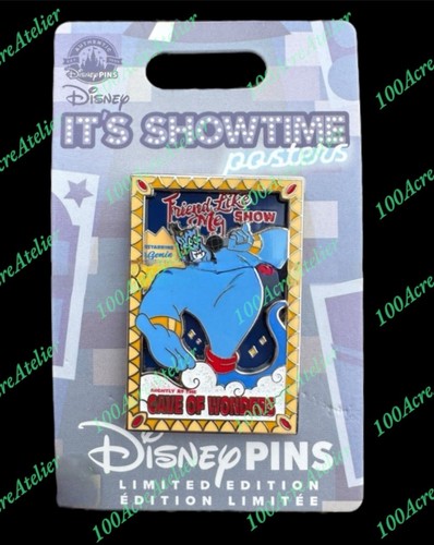 Disney Parks It’s Showtime Poster Genie Limited Edition Pin