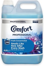 Image of Comfort Professional Fresh Concentrated Fabric Softener - 4.8L (240 Washes) | Lo