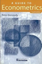 A Guide to Econometrics, Kennedy, Peter, Used; Good Book