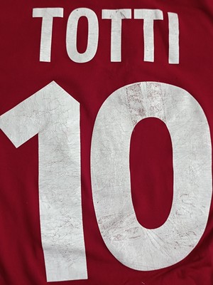 maglia calcio vintage AS Roma TOTTI 2001 2002 Kappa Ina ASSITALIA