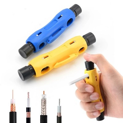 Neues Speedy Koaxialkabel-Abisolierwerkzeug für RG6, RG59, RG7, RG11, Cat 5 und 