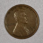 1913-S "Lincoln" Bronze One-Cent Coin, Fine