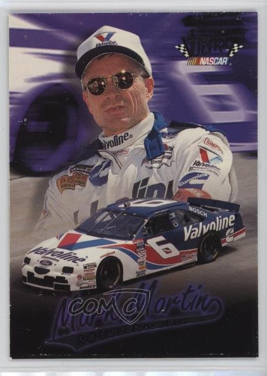 1997 Fleer Ultra Racing Mark Martin #21 HOF 12hh