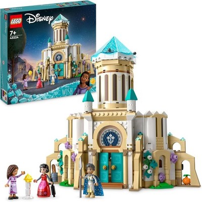 LEGO 43224 Disney WISH König Magnificos Schloss 613-teilig 4 Minifig. NEU OVP