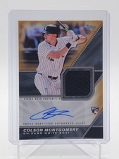 COLSON MONTGOMERY 2026 TOPPS SERIES 1 ROOKIE PATCH RPA GOLD AUTO /50 Q6132