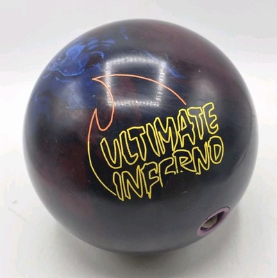 Brunswick Ultimate Inferno 15 Pfund Bowlingkugel reaktiv hergestellt in den USA neu gebohrt