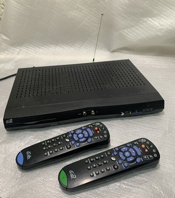 Vintage Dish Network 322 Dual Tuner Satellite Receiver w/ 2 Remotes Tested