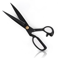 Sewing Scissors - 9/10 Inch Dressmaking Fabric Scissors Tailor's Dressmaker S...