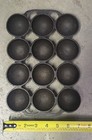 Very Early Pre Griswold ERIE No 9 (947) Cast Iron Golf Ball Gem Baking Pan — photo 5