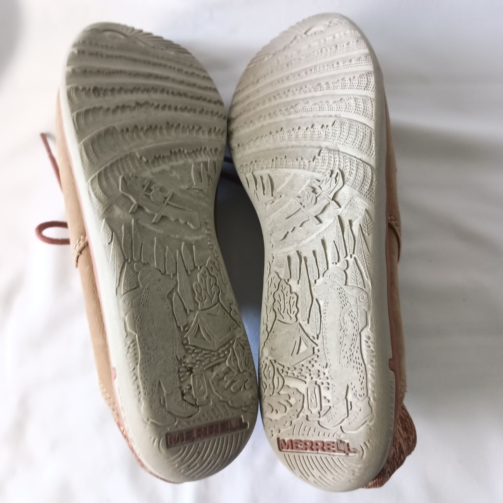 Merrell Duskair Moc Brown Sugar slip on donna 9 tela pelle comodi