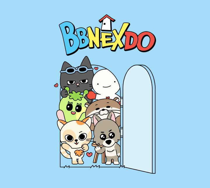 BOYNEXTDOOR BBNEXDO Character Official Merch [ SMART TOK ] MOBILE
