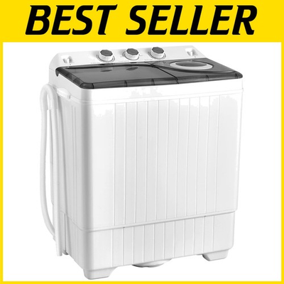 #ad Twin Tub 18lbs Washer 8lbs Spinner Timer Knobs GreyWhite $316.79