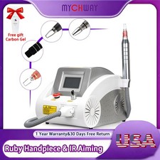 Nd:YAG Picosecond Laser Tattoo Removal Machine Pigment Pico Skin Rejuvenation