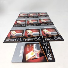 Lot Of Universal 64GB MicroSD Micro SDXC C10 Flash Memory Card w/ SD Adapter