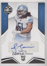 2019 Panini Limited Rookie Auto 32/199 Jahlani Tavai #199 Auto u6m