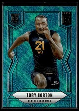 2025 Panini Donruss Elite Aspirations Teal #156 Tory Horton /499 Rookie RC