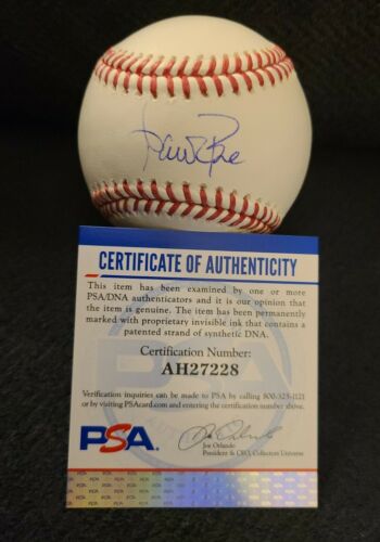 AARON BOONE SIGNED OFFICIAL ML BASEBALL NY YANKEES MANAGER PSA/DNA AUTH AH27228 - Picture 1 of 5
