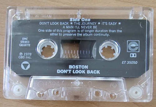 Don't Look Back by Boston (Cassette)        4 - Picture 2 of 4