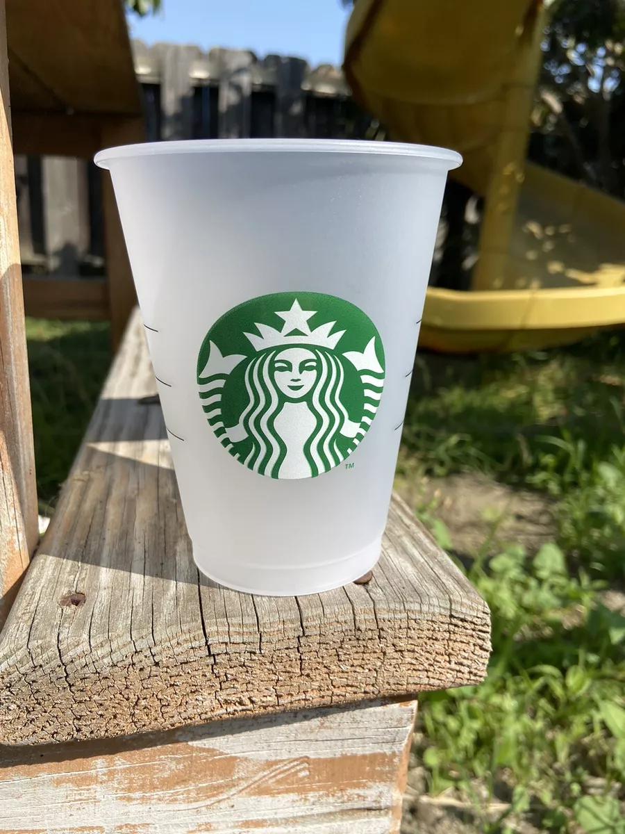 starbucks Reusable (Mini Cup) 16 oz cold cup (4cups)