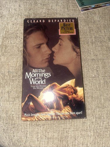 All the Mornings of the World (VHS, 1994) Gerard Depardieu Tested