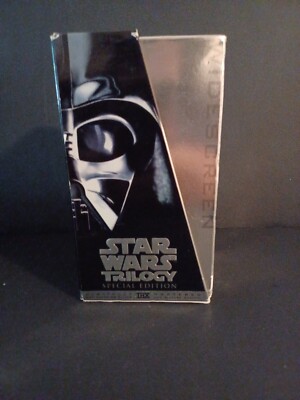 Star Wars 1997 20th Century Fox UK Special Edition WideScreen VHS Boxed Set