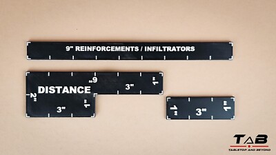 Messwerkzeug 9'', 6'', 3'' | Warhammer Zubehör