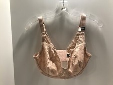 NWT Beige Felina Unlined Underwire Bra Lou Lou Lace 115027 US 40DDD L9