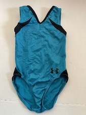 Under Armour Childs Balance Blue Foil Nylon Gymnastics Child Medium