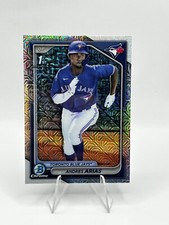 Andres Arias 2024 Bowman Chrome 1st Mojo Refractor #BCP-236 Blue Jays