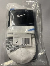 NBA Nike Authentic White  Socks Size XL Men 12-15 Ankle SocksPAA446-109 S84