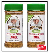 2-Pack Chef Paul Prudhomme s Herbal Pizza Pasta Magic Seasoning Blend 3.0 oz