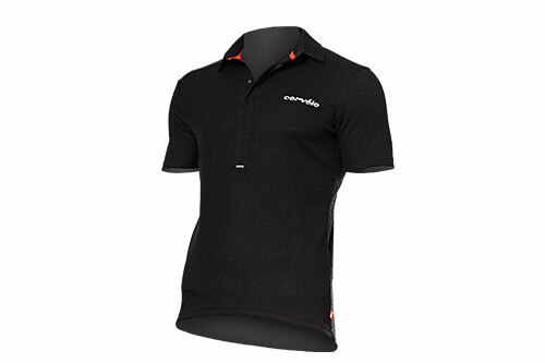 Рубашка-поло Cervelo Coolmax Merino черная Small S Endura с коротким рукавом НОВАЯ 3390₽