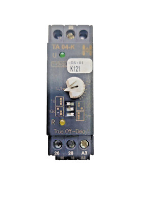 HIQUEL TA 04-K 115VAC 24VAC/DC TRUE OFF-DELAY